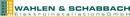 Logo Wahlen & Schabbach Elektroinstallations GmbH in Hainspitz